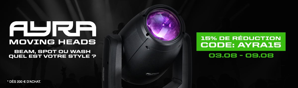 Steal the Spotlight : 15 % de réduction sur les lyres Ayra